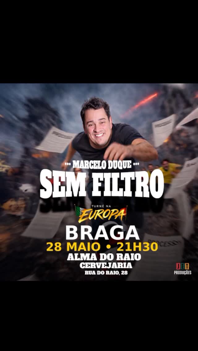Marcelo Duque apresenta «Sem Filtro»