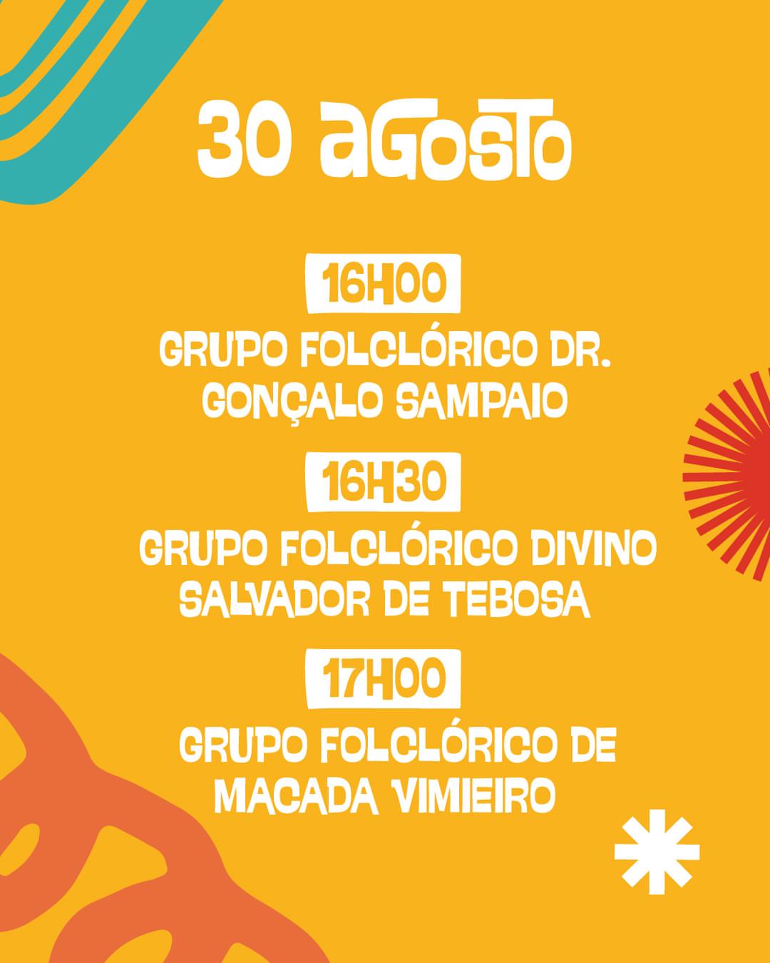 Grupo Folclórico Dr. Gonçalo Sampaio + Grupo Folclórico Divino Salvador de Tebosa + Grupo Folclórico de Macada Vimieiro