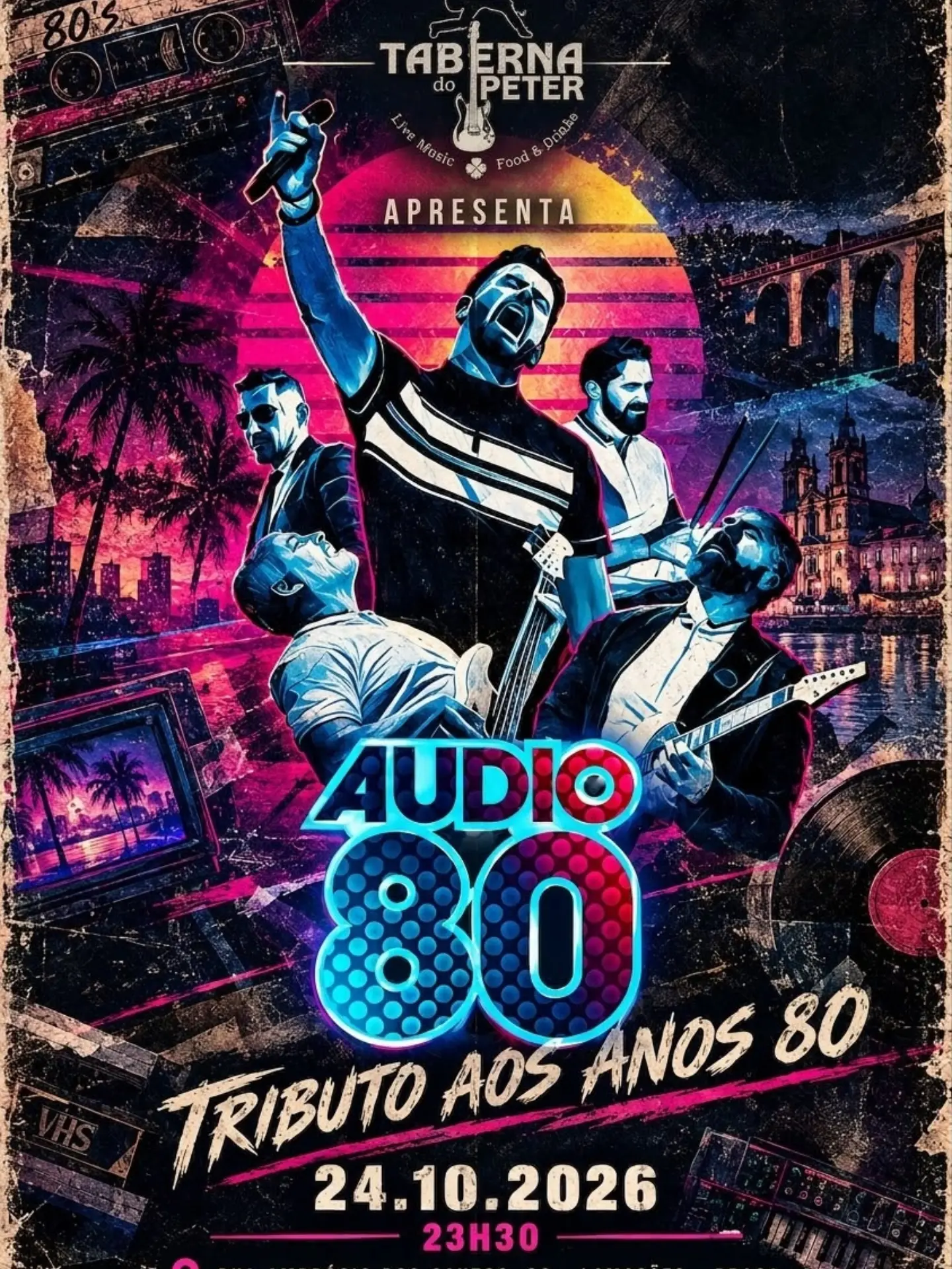 Audio 80 — Tributo aos anos 80’s