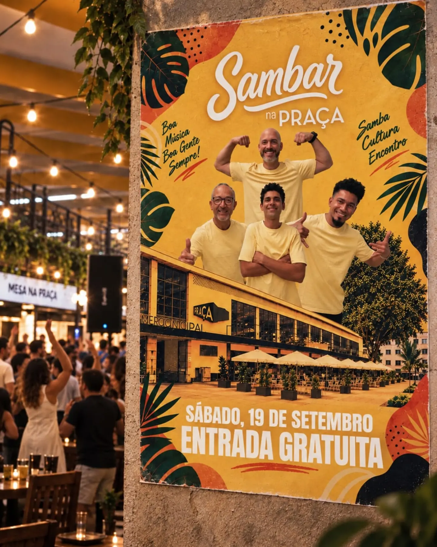 O Sambar na Praça