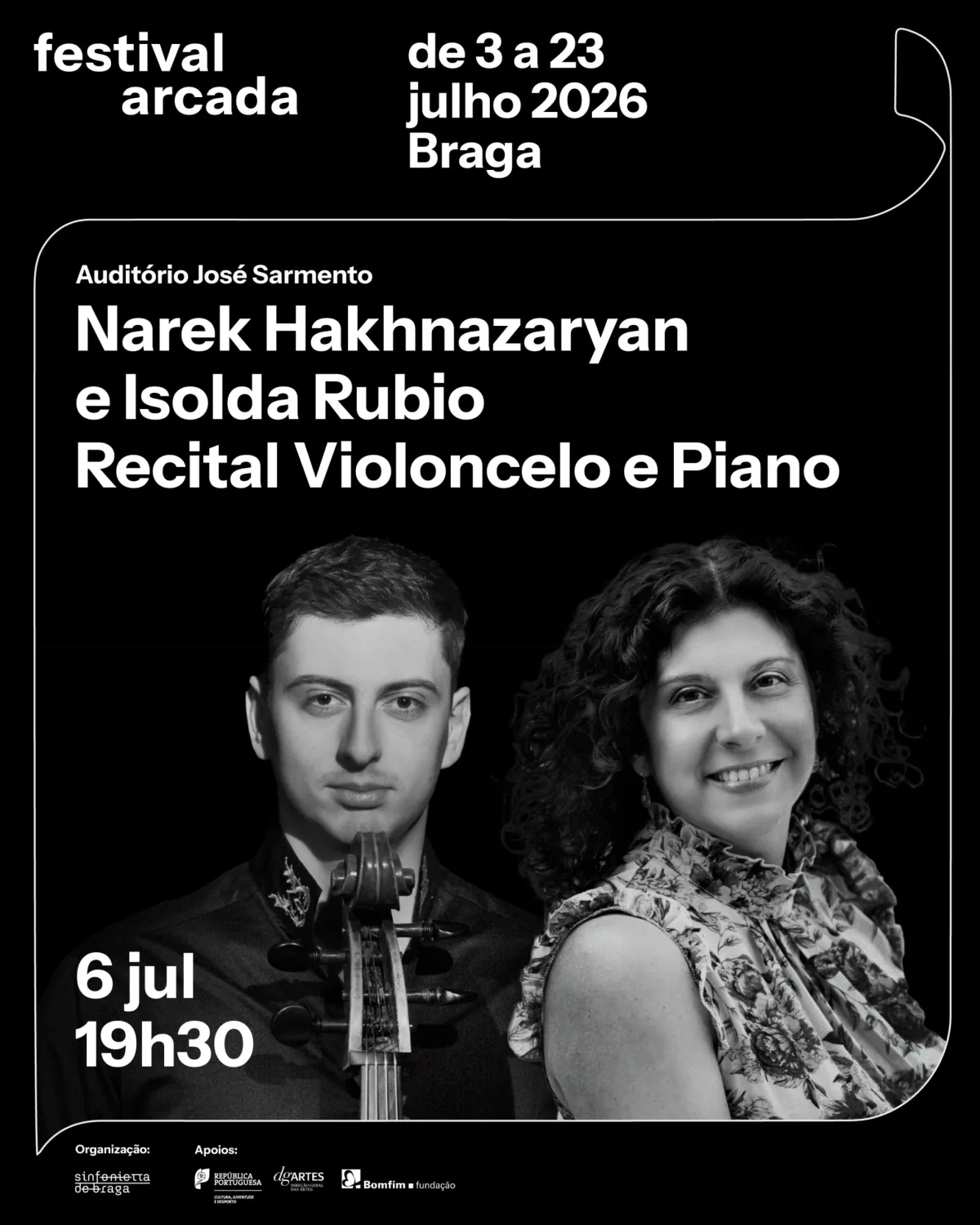 Narek Hakhnazaryan e Isolda Crespi Recital