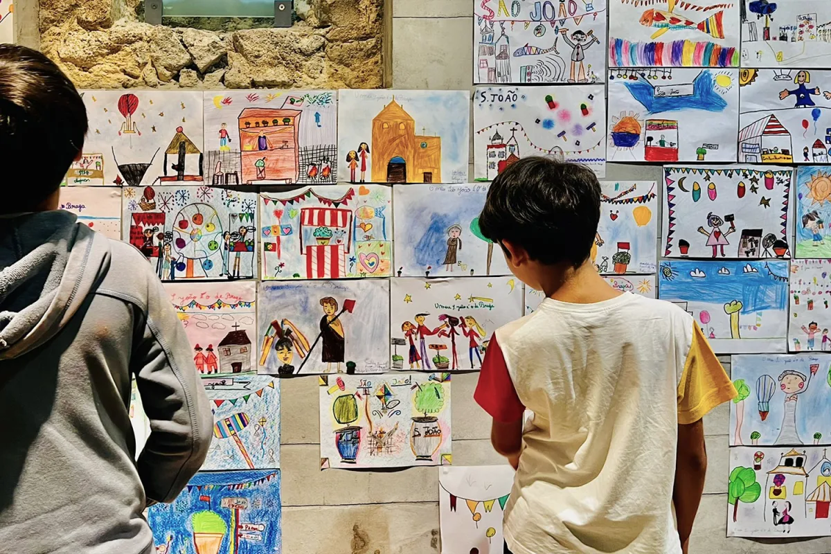 Inauguração da Exposição de Desenhos